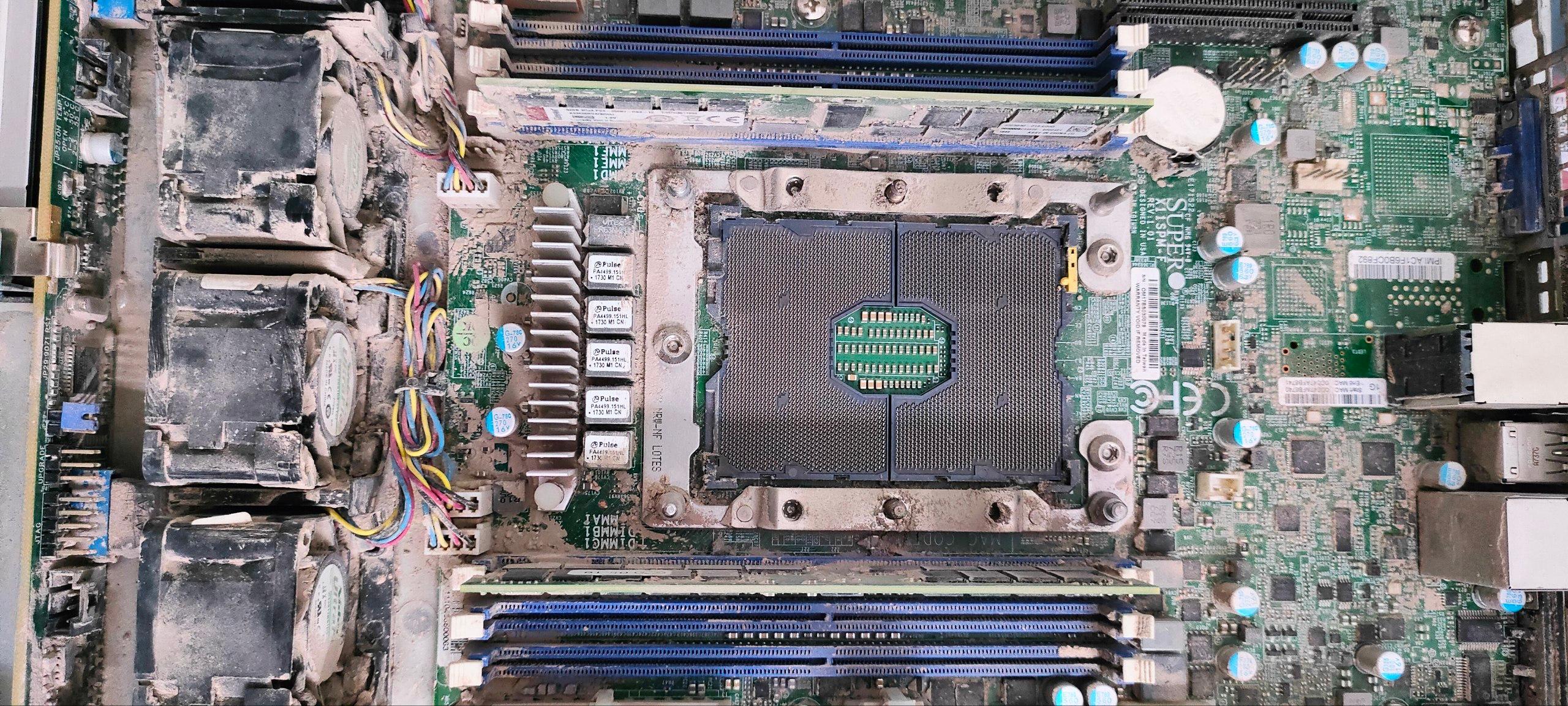 Replacing the server CPU
